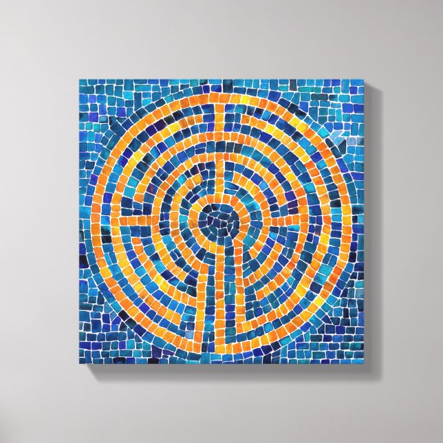 LABYRINTH IV 12x12 Wrapped Canvas (.75" Deep) (Front)