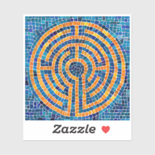 LABYRINTH IV 3x3 Vinyl Sticker