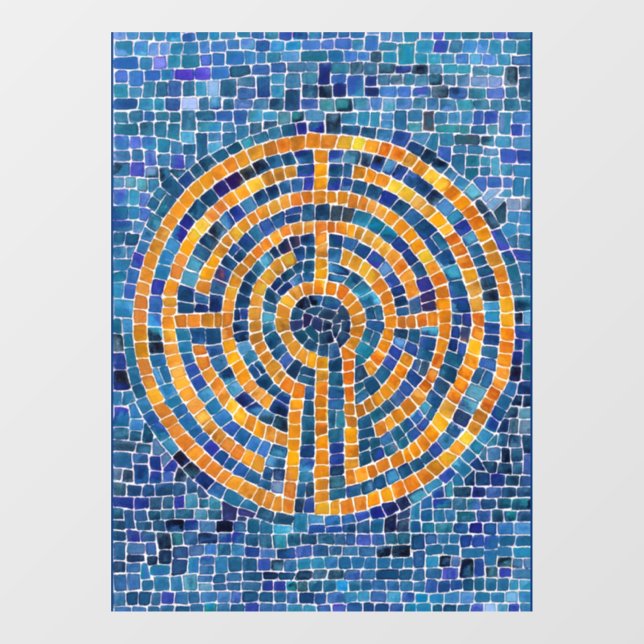LABYRINTH IV 8x11 Window Cling  (Sheet)