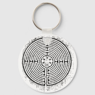 Labyrinth Key Ring