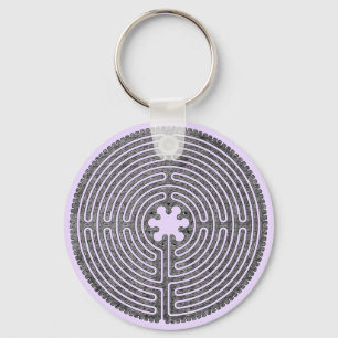 Labyrinth Key Ring