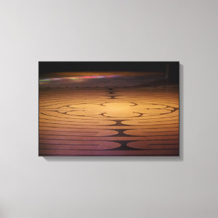 Labyrinth Light Canvas Print