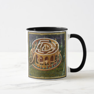 Labyrinth Mug, Daedal: Maze art, Dinosaurs Mug
