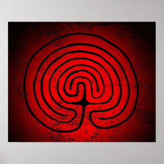Labyrinth Mystique Poster