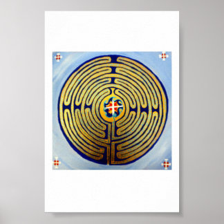 Labyrinth Prayer Poster