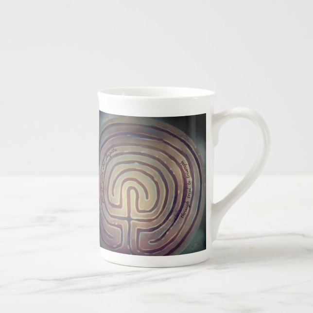 Labyrinth Symbol Magic Mug (Right)