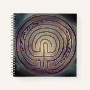 Labyrinth Symbol Notebook