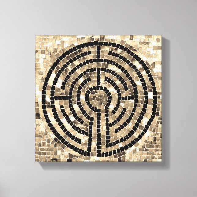 LABYRINTH V 12x12 Wrapped Canvas (.75" Deep) (Front)
