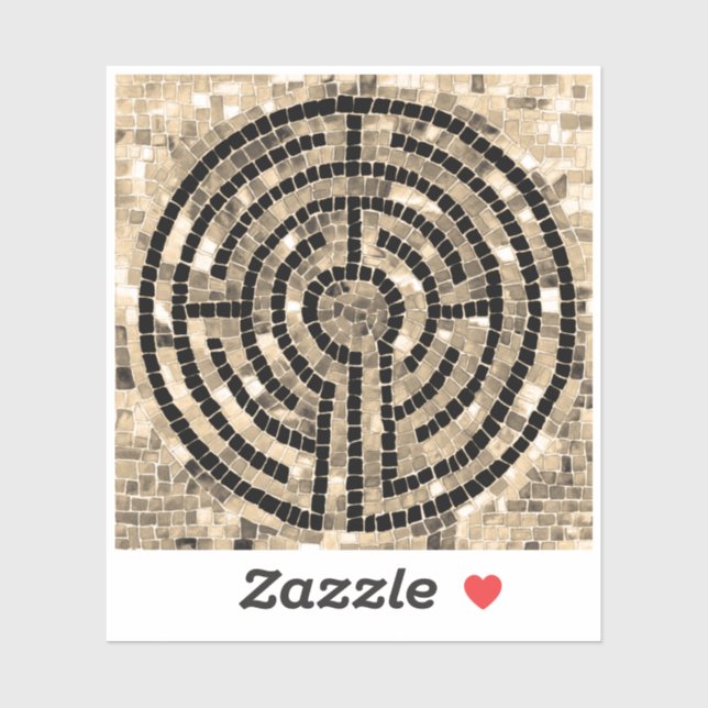 LABYRINTH V 3x3 Vinyl Sticker (Sheet)