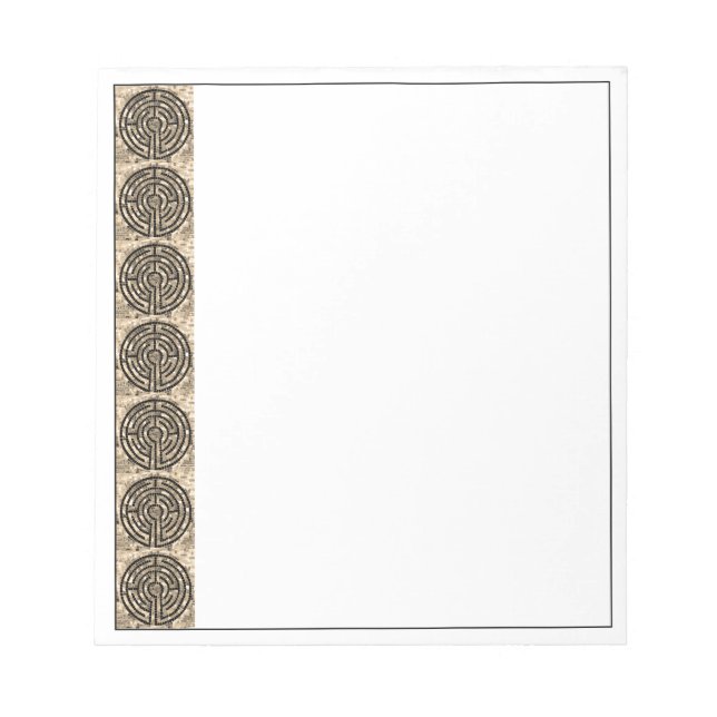 LABYRINTH V 5.5x6 Notepad  (Front)