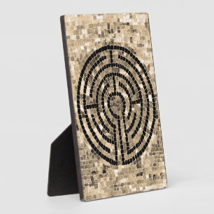 LABYRINTH V 5x7 Plaque with Easel