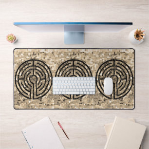 LABYRINTH V Office Studio Desk Mat