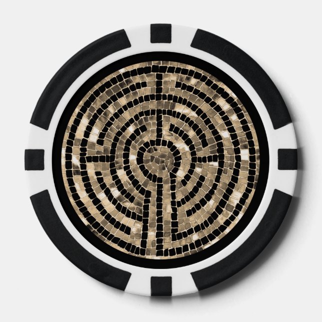 LABYRINTH V Poker Chips (Front)