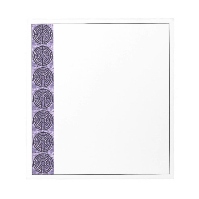 LABYRINTH VI 5.5x6 Notepad  (Front)