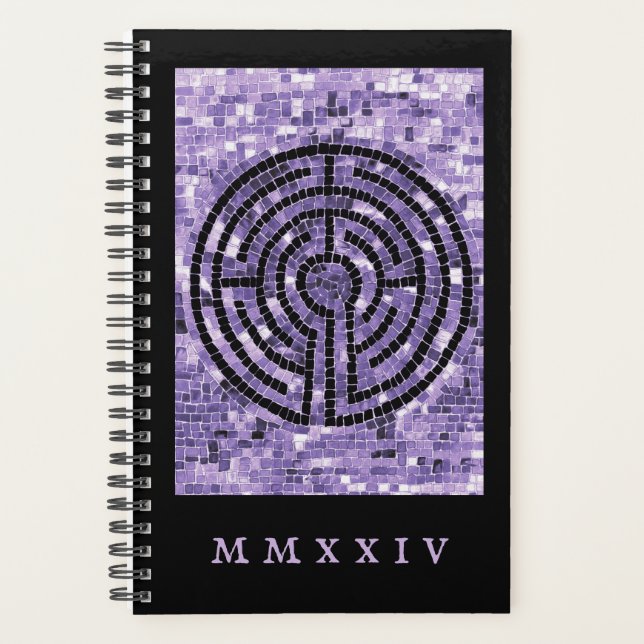 LABYRINTH VI 5.5x8.5 Planner + Text (Front)
