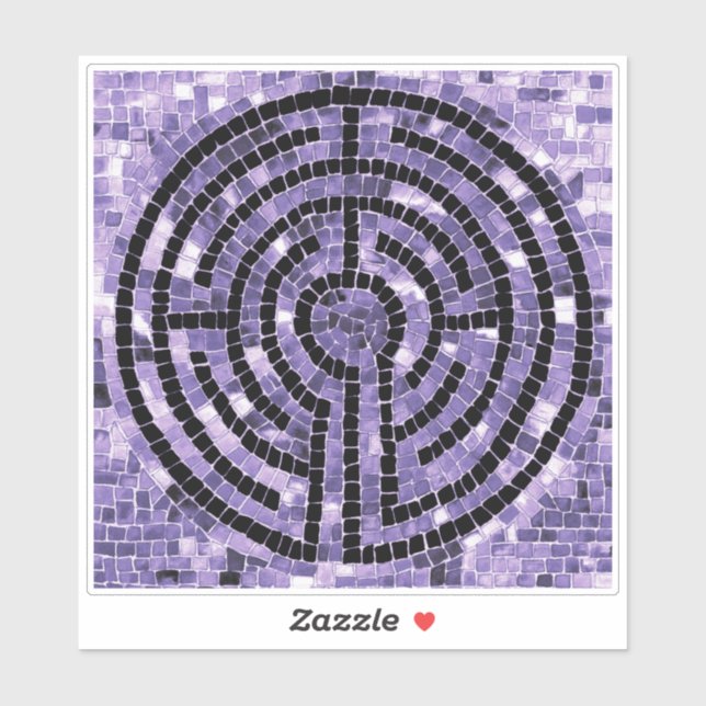 LABYRINTH VI 6x6 Vinyl Sticker (Sheet)