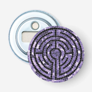 LABYRINTH VI Button Bottle Opener