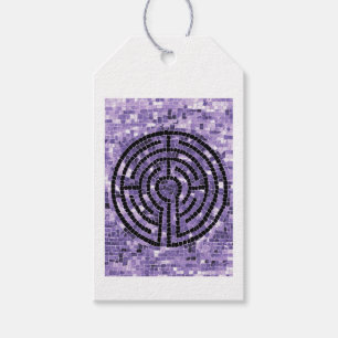 LABYRINTH VI Gift Tags - White