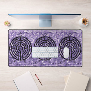 LABYRINTH VI Office Studio Desk Mat 