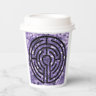 LABYRINTH VI Paper Cups - White