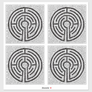 LABYRINTH VII 14" (4 Small) Vinyl Sticker