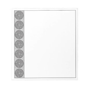 LABYRINTH VII 5.5x6 Notepad