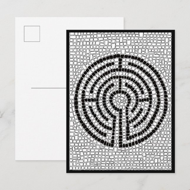 LABYRINTH VII Postcard  (Front/Back)