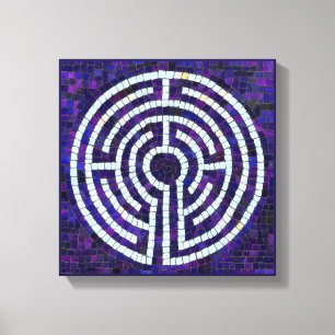 LABYRINTH VIII 12x12 Wrapped Canvas (1.5" Deep)