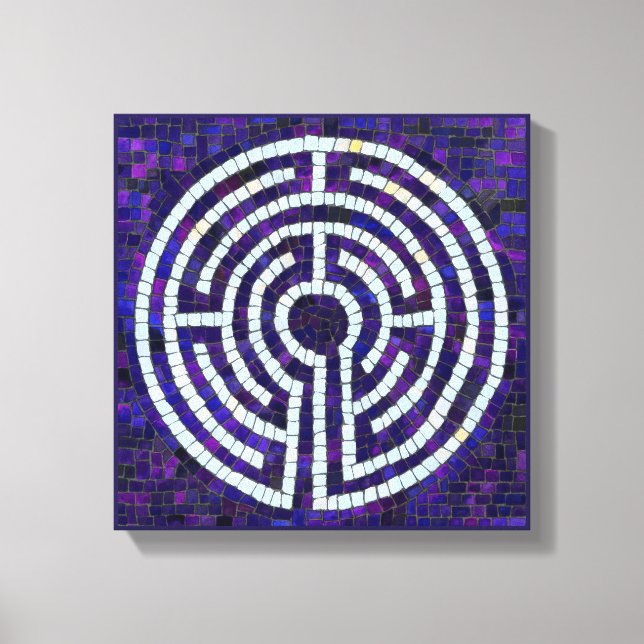 LABYRINTH VIII 12x12 Wrapped Canvas (1.5" Deep) (Front)