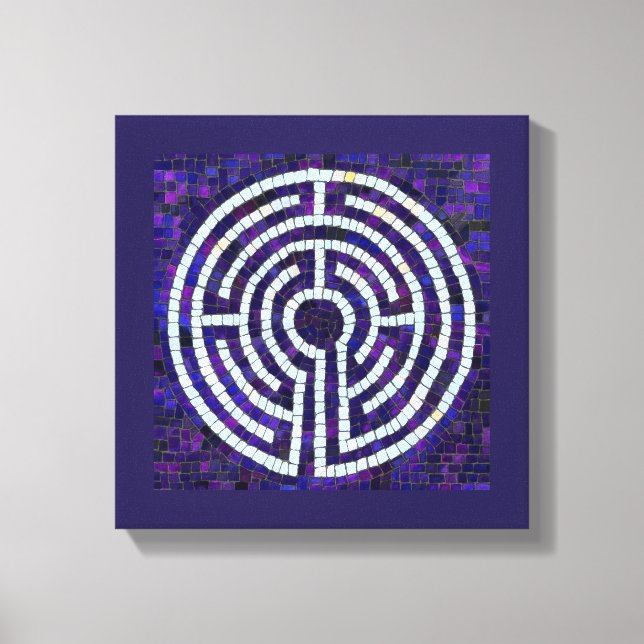 LABYRINTH VIII 12x12 Wrapped Canvas (2.5" Deep) (Front)