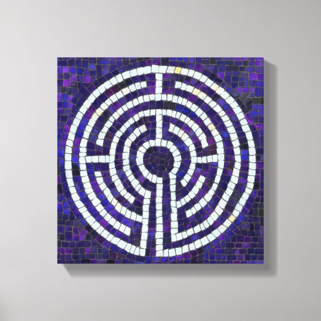 LABYRINTH VIII 12x12 Wrapped Canvas (.75" Deep) (Front)