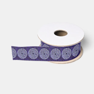 LABYRINTH VIII 1.5" Wide Grosgrain Ribbon