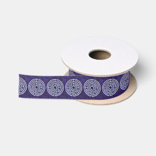 LABYRINTH VIII 1.5" Wide Satin Ribbon