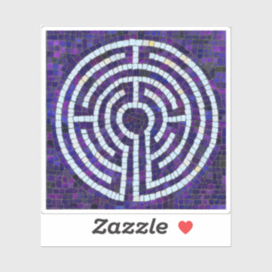 LABYRINTH VIII 3x3 Vinyl Sticker