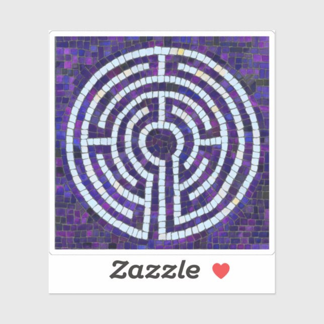 LABYRINTH VIII 3x3 Vinyl Sticker (Sheet)