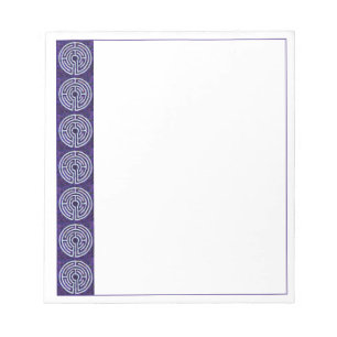 LABYRINTH VIII 5.5x6 Notepad