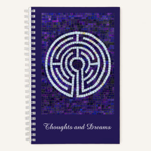 LABYRINTH VIII 5.5x8.5 Spiral Notebook