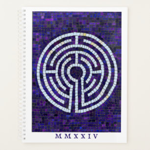 LABYRINTH VIII 8.5x11 Planner + Text / White