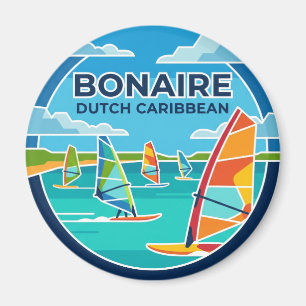 Lac Bay Bonaire, Dutch Caribbean Magnet