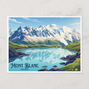 Lac Blanc Chamonix France Postcard
