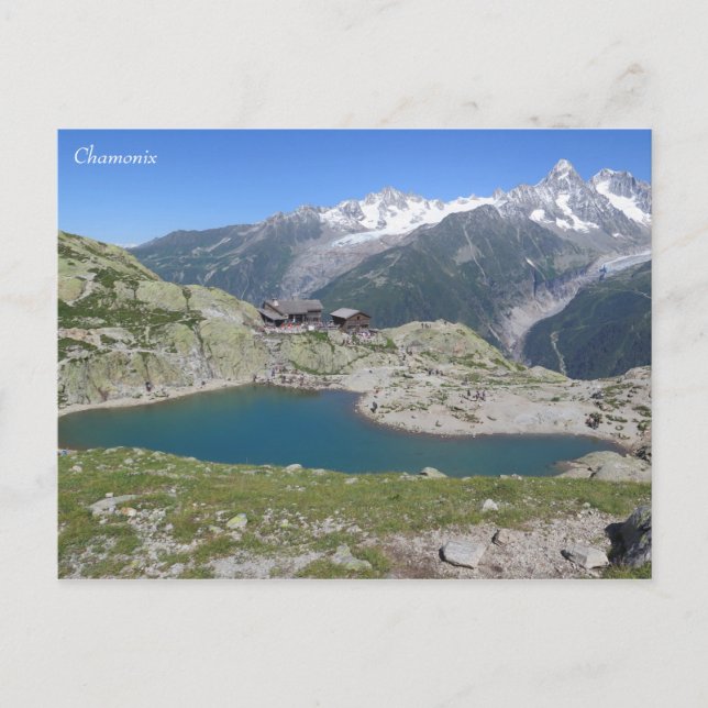 Lac Blanc Chamonix Postcard (Front)