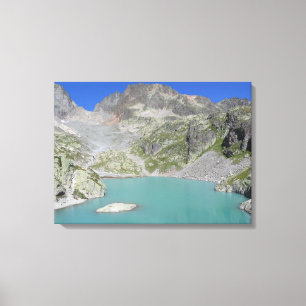 Lac Blanc French Alps Canvas Print