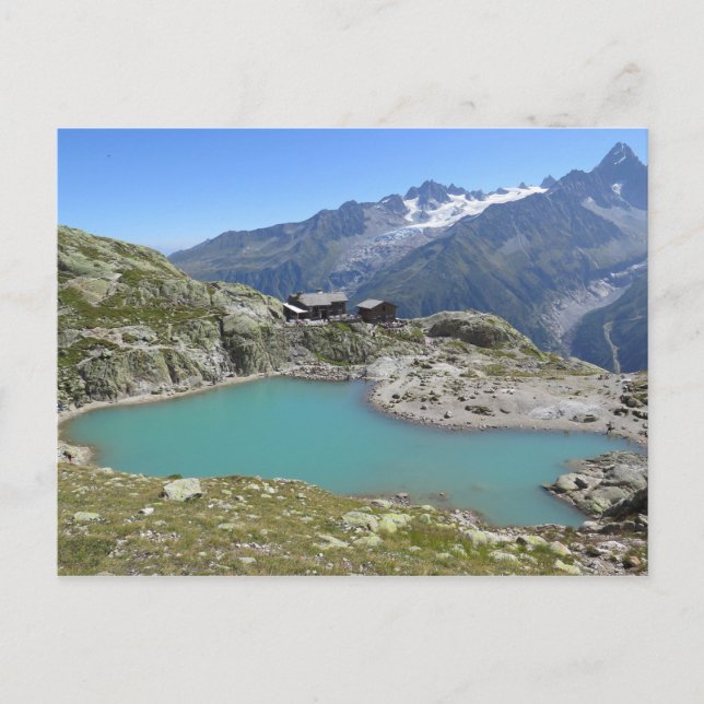 Lac Blanc French Alps Chamonix Postcard (Front)