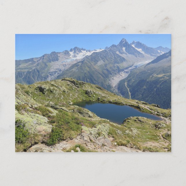 Lac de Cheserys Chamonix French Alps Postcard (Front)
