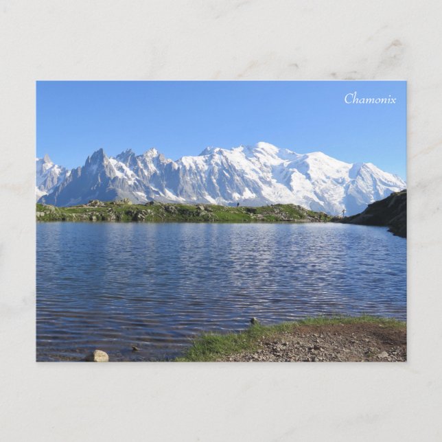 Lac de Cheserys Chamonix Postcard (Front)
