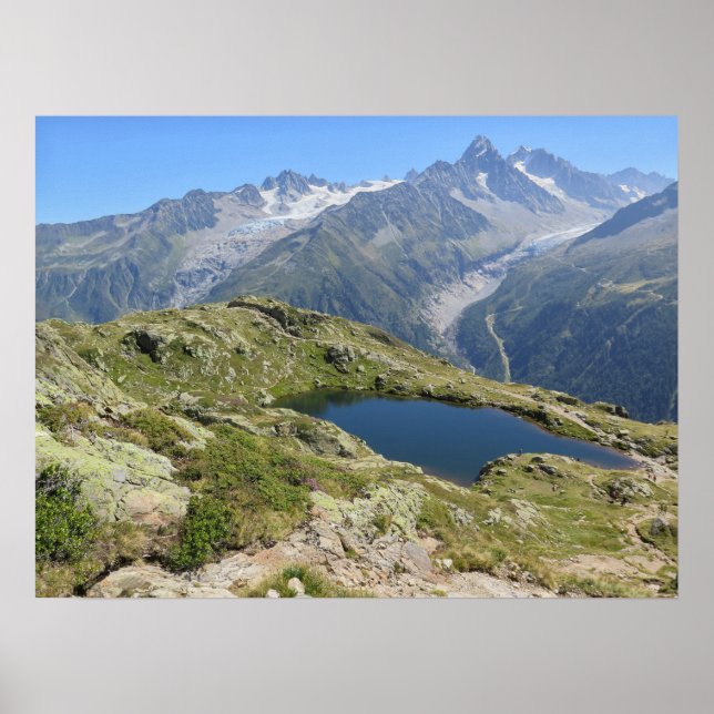 Lac de Cheserys French Alps Poster (Front)