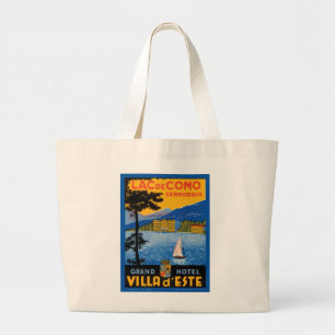 Lac de Como Large Tote Bag