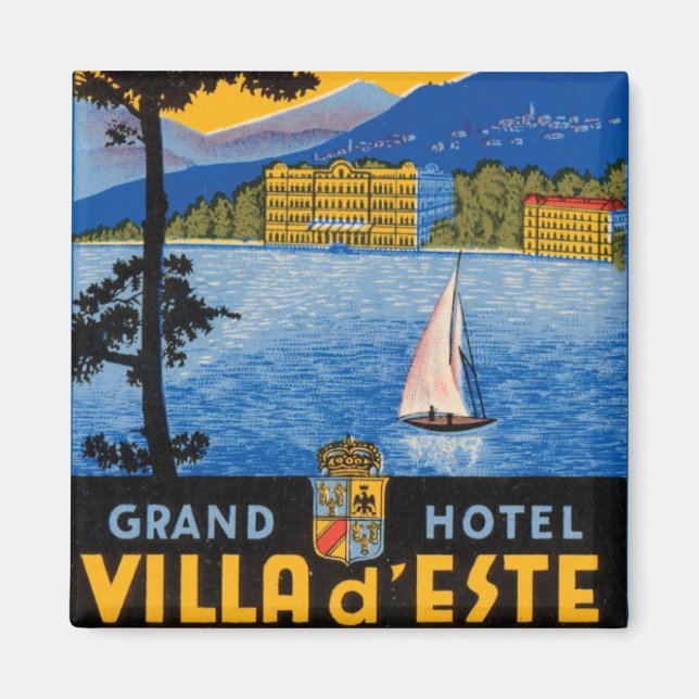 Lac de Como Magnet (Front)