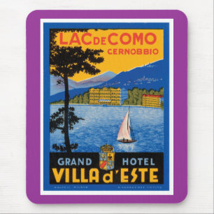 Lac de Como Mouse Mat