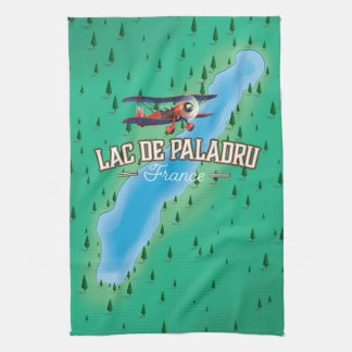 Lac de Paladru France Tea Towel